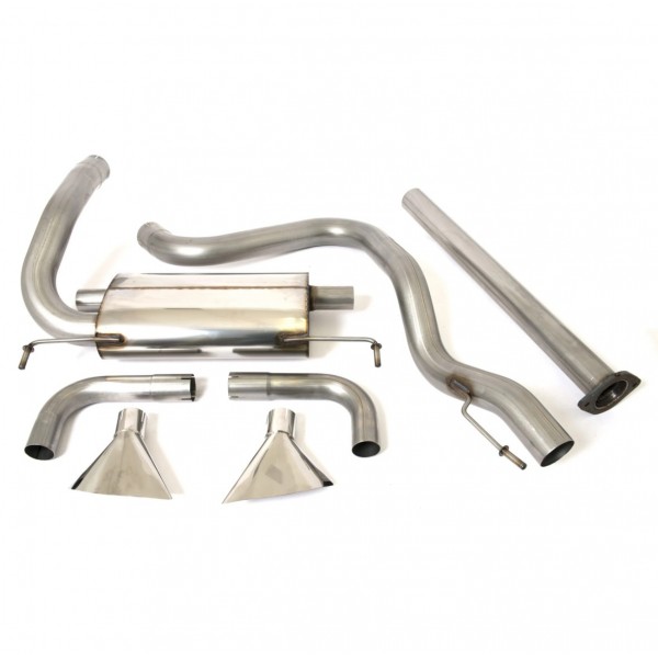 Piper Exhaust System 76mm Cat Back Single - Astra J VXR