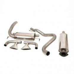 Piper Exhaust System 76mm Cat Back Twin - Astra J VXR