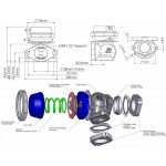 Turbosmart WG38 Ultragate 38 14psi